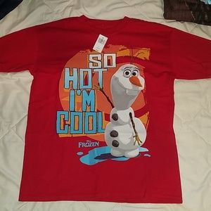 Disney Frozen Olaf "So Hot I'm Cool" shirt